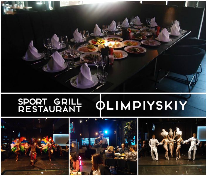 Новогодние корпоративы для победителей в Olimpiyskiy Restaurant&Grill