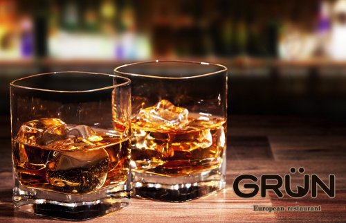 Только сегодня, 27 мая – скидка 30% на виски в ресторане GRUN!
