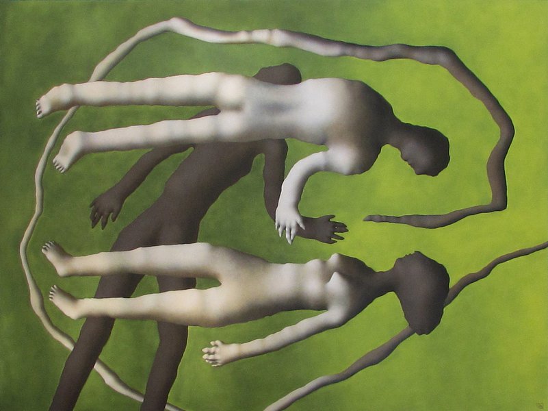Персональна виставка живопису Олени Пронькіної «Зв’язок розірвано» в Lera Litvinova Gallery