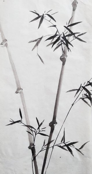 Молодий бамбук. Майстер-клас по китайському живопису